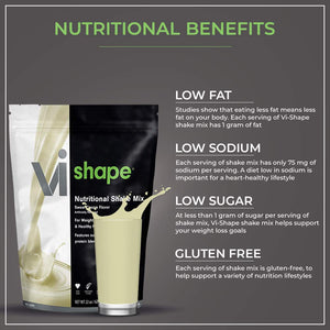 ViSalus Vi Shape Nutritional Shake Mix Sweet Cream Flavor -Best Protein Powder