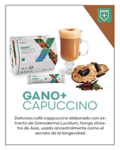 Load image into Gallery viewer, Fuxion Gano+ Cappuccino-Sugar Free Instant Coffee,IMPROVE YOUR HEALTH-5g/stick-28 Sachets
