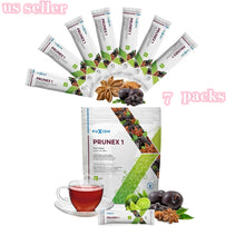 Load image into Gallery viewer, FuXion Prunex 1 Weight Loss Detox Tea Instant w. Fiber Blend For Colon Cleanse -7 Sticks
