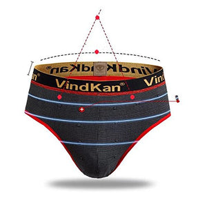 2017 VKWEIKU Men's pennis Enlargement Underwears Magnetic Micromodal Trunks Therapy Golden Side Sexy Briefs