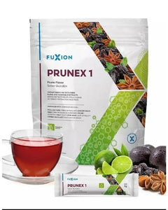 FuXion Prunex 1 Weight Loss Detox Tea Instant w. Fiber Blend For Colon Cleanse -7 Sticks