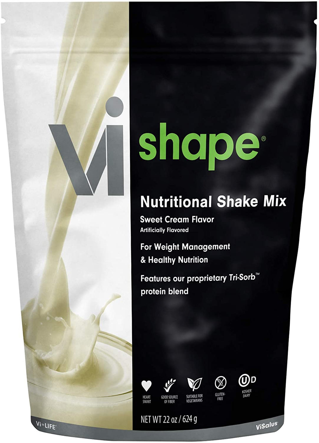 ViSalus Vi Shape Nutritional Shake Mix Sweet Cream Flavor -Best Protein Powder