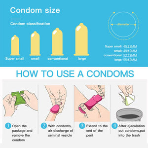 MingLiu Brand 9 Pieces Mo Condom Hyaluronic Acid Safer Sex Adult Sexy Ultra Thin Slim Large Oil Quality Sex Condoms Sex Toys