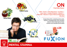 Load image into Gallery viewer, FuXion ON,Delicious Functional Drink to Active Your Mind to be More Alert, Both Work Synergistically w.Vitamin C,DHA,RNA,Minerals, Essential Oils and Amino Acids (ON, 28 Sticks)
