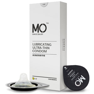 MingLiu Brand 9 Pieces Mo Condom Hyaluronic Acid Safer Sex Adult Sexy Ultra Thin Slim Large Oil Quality Sex Condoms Sex Toys